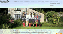 Desktop Screenshot of glasfryncottages.co.uk